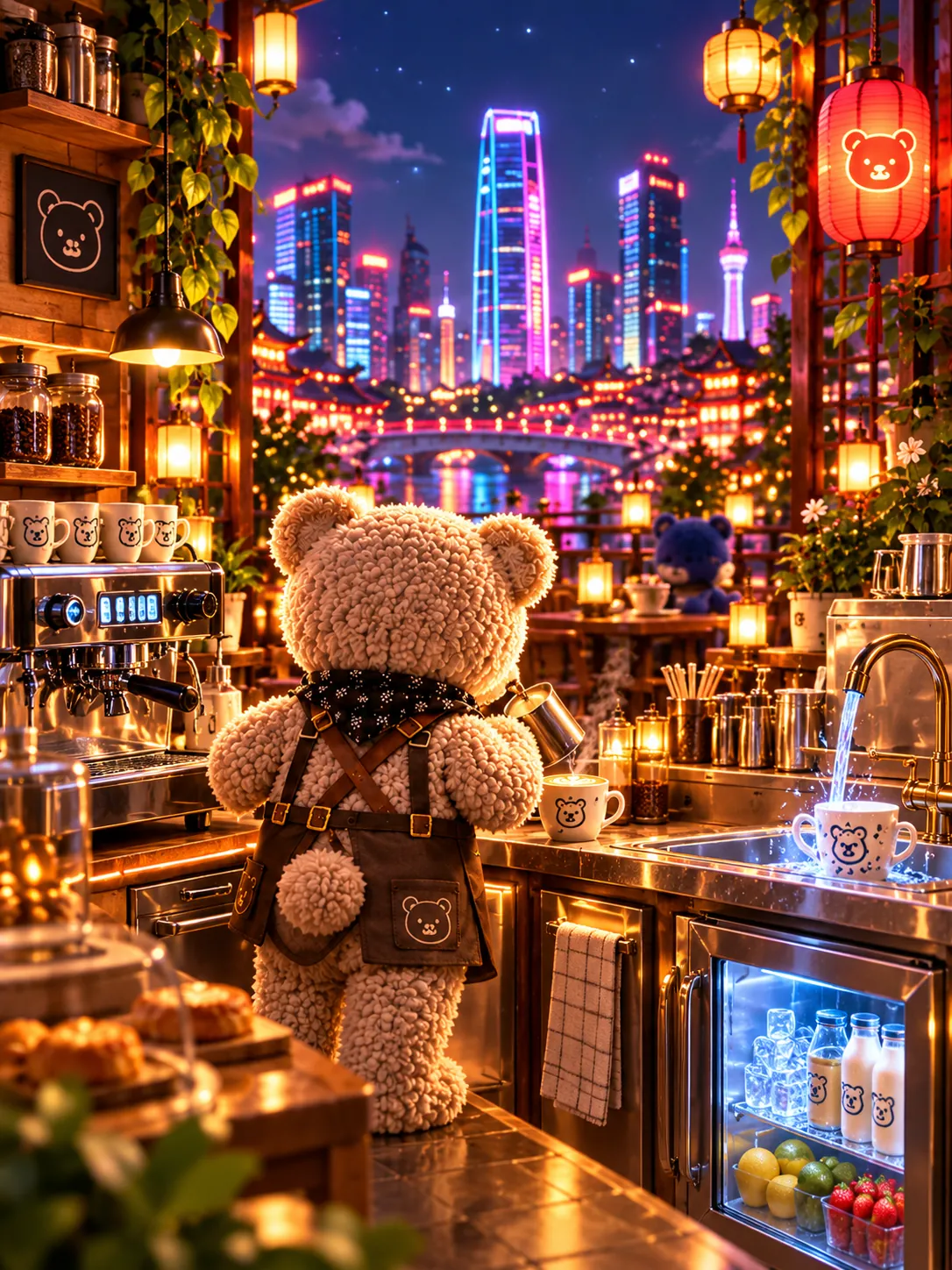 Shīfu au Doudou Café