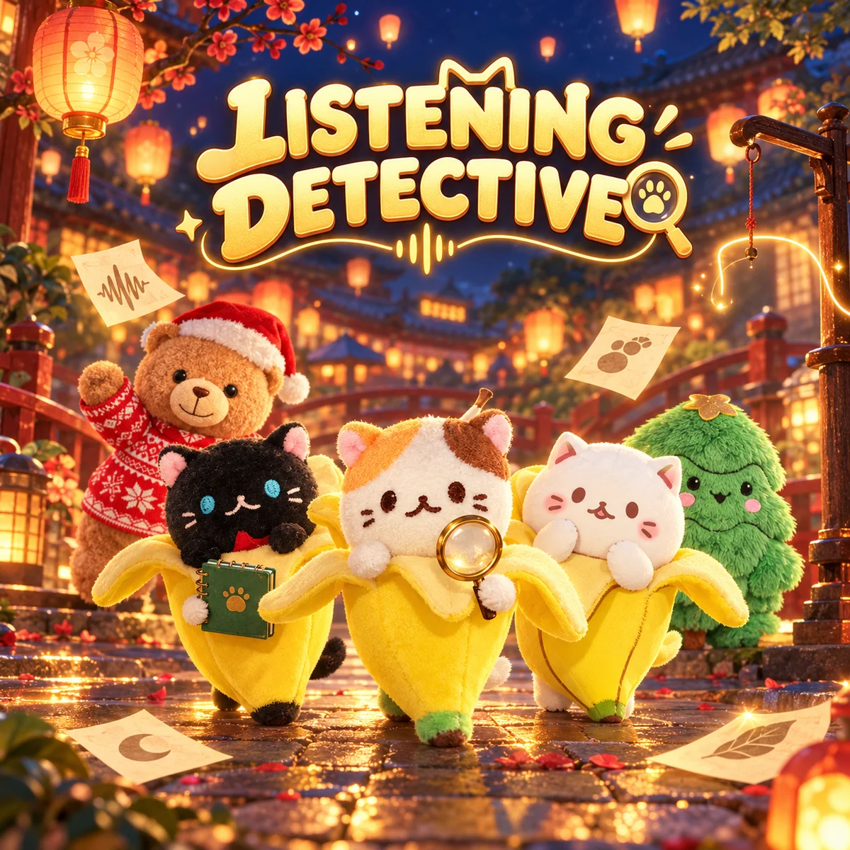 Jaquette de Listening Detective : la lanterne qui a changé de place